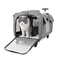 Cubierta de carrito portátil extra grande para mascotas, cubierta de carrito para perros desmontable, bolsa grande plegable para mascotas, bolsa de transporte de viaje para gatos - Thumbnail 11