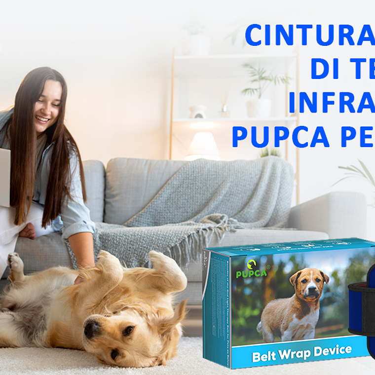 Cinturón de terapia de luz infrarroja roja para mascotas, dispositivo de terapia láser frío portátil de longitud de onda de 660 y 850nm para alivio del dolor de perros y artritis 9
