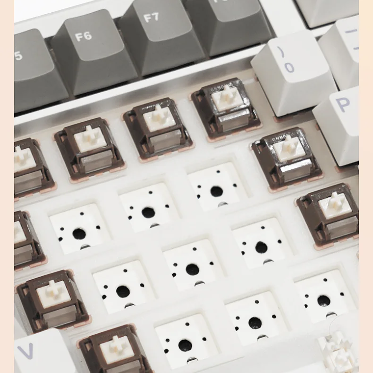 AULA F108 pro teclado inalámbrico Bluetooth Macro teclado para juegos junta teclado de tamaño completo de intercambio en caliente con pantalla inteligente TFT 19