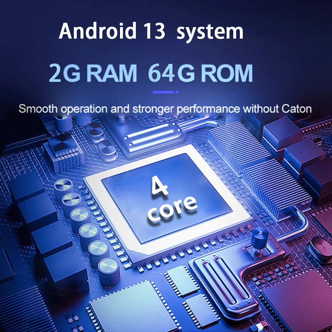 MTIJIEY 2 + 64G 2Din Radio de coche Carplay Android Auto reproductor Multimedia FM GPS WIFI para Toyota Corolla E140/150 2008-2011 3