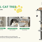 JHK-árbol para gatos de 44 pulgadas, torre de escalada alta para varios gatos, muebles para mascotas, postes rascadores de Sisal Natural, casa estable para mascotas para gatos de interior - Miniatura 13
