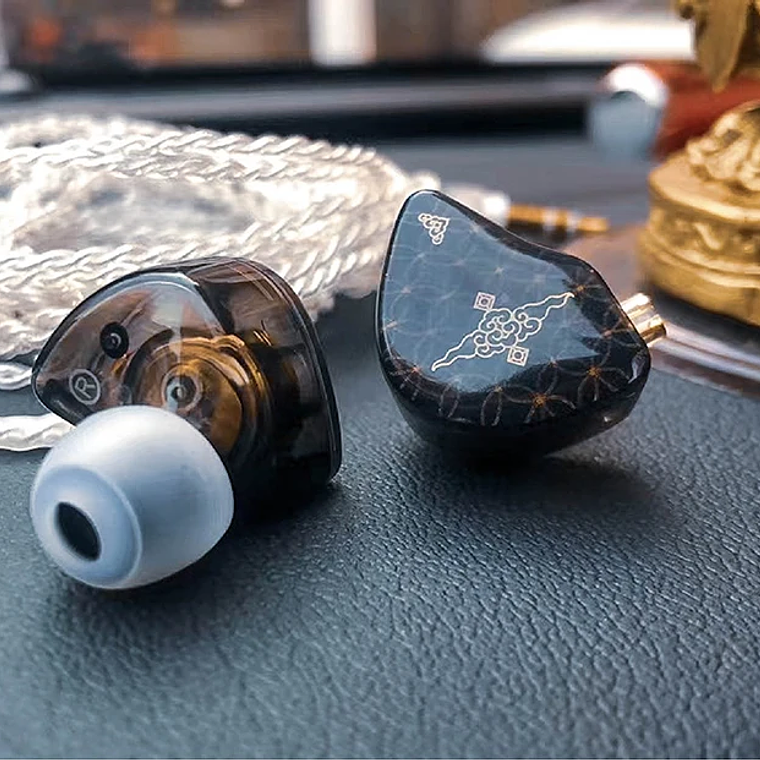 TANGZU WAN ER SG 10mm controlador dinámico de doble cavidad HIFI auriculares intrauditivos Monitor desmontable 0,78mm 2 pines música Audiophile auricular 20