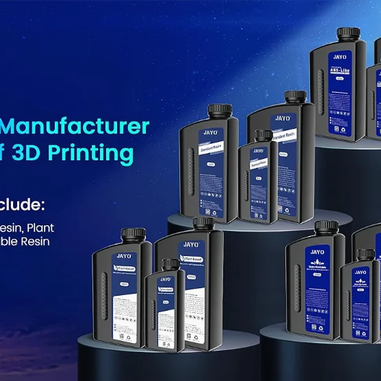 JAYO Standard/ABS-like/Standard Plus/resina UV de impresora 3D de lavado con agua 405nm para Material de impresión LCD 3D resina de curado rápido 36