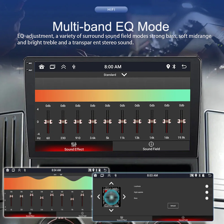 MTIJIEY 2 + 64G 2Din Radio de coche Carplay Android Auto reproductor Multimedia FM GPS WIFI para Toyota Corolla E140/150 2008-2011 18