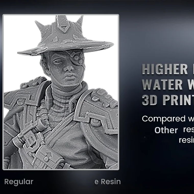 JAYO Standard/ABS-like/Standard Plus/resina UV de impresora 3D de lavado con agua 405nm para Material de impresión LCD 3D resina de curado rápido 51