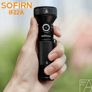 Linterna LED Sofirn IF22A con Óptica TIR de 2100lm, Recargable 21700 USB C, Potente Linterna EDC, Linterna para Exteriores, para Pesca