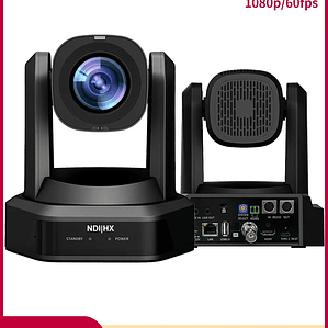 Cámara Runpu 1080p NDI PTZ con Zoom óptico 12/20/30X, seguimiento automático AI, cámara HDMI PTZ, compatible con POE para servicio al vivo de adoración en la iglesia