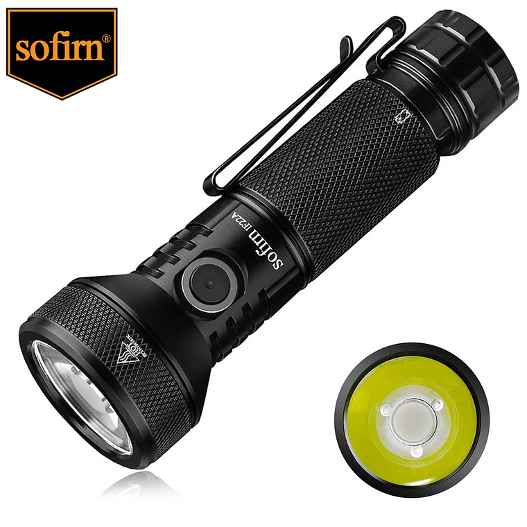 Linterna LED Sofirn IF22A con Óptica TIR de 2100lm, Recargable 21700 USB C, Potente Linterna EDC, Linterna para Exteriores, para Pesca 8
