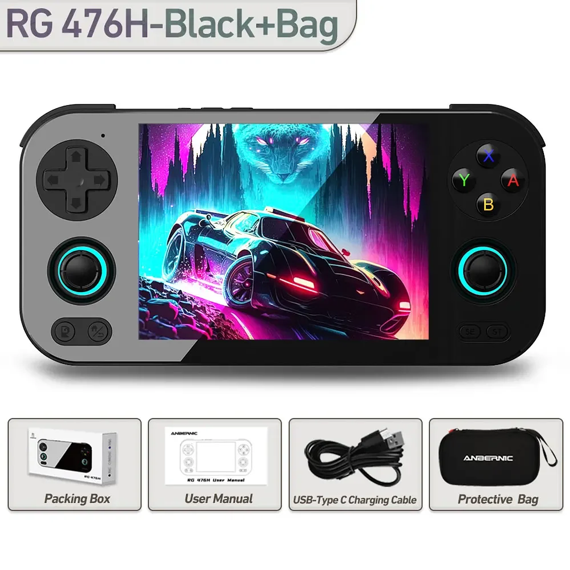 Anbernic RG 476H consola de juegos portátil Retro 4,7 