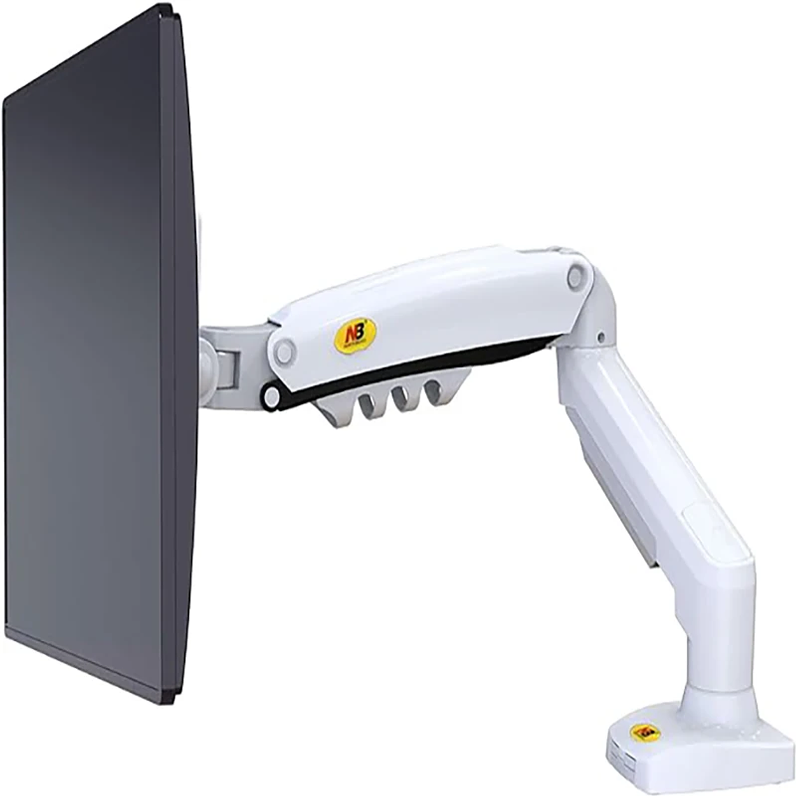 Resorte de Gas F80 de 17-30 pulgadas, soporte de montaje para Monitor LCD LED de escritorio, brazo de soporte de Gas ergonómico, carga de montaje flexible de 2 ~ 9kg 6