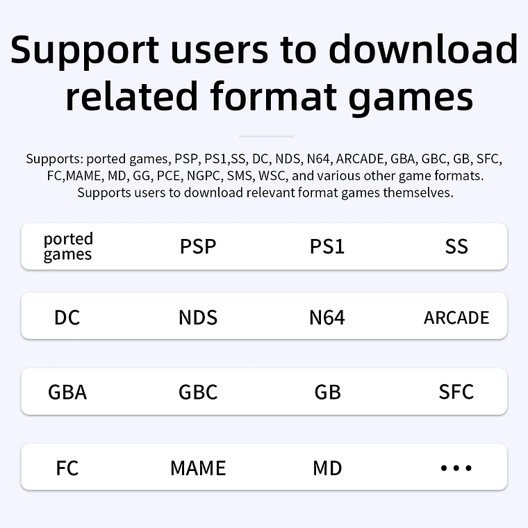 ANBERNIC-consola de juegos portátil Retro RG40XXV, sistema Linux de 64 bits, pantalla IPS de 4 