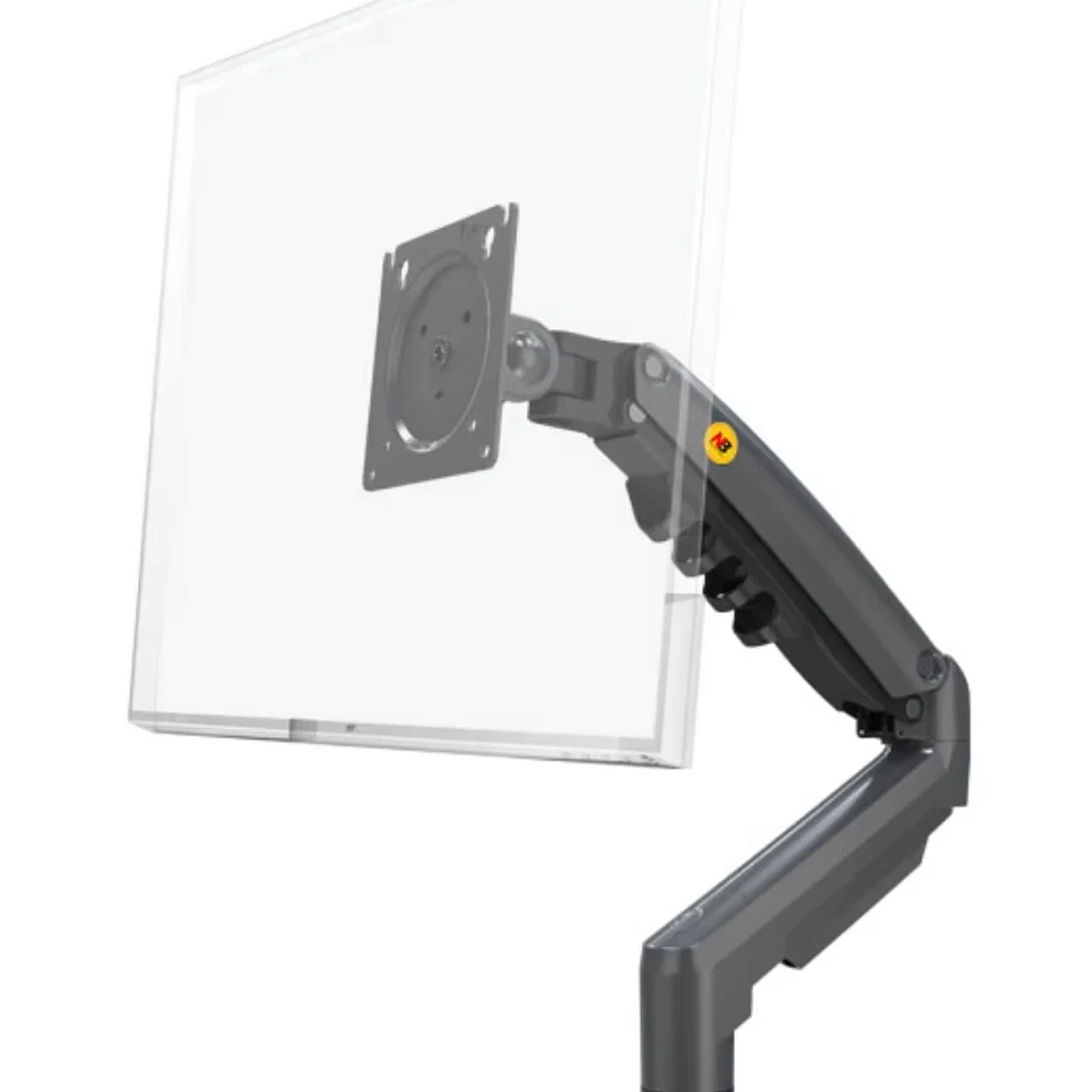 Resorte de Gas F80 de 17-30 pulgadas, soporte de montaje para Monitor LCD LED de escritorio, brazo de soporte de Gas ergonómico, carga de montaje flexible de 2 ~ 9kg 8