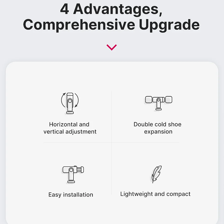 Ulanzi ST-06S soporte de montaje de teléfono de disparo Vertical soporte de Monitor de cámara DSLR abrazadera de montaje de trípode para teléfono inteligente vídeo Vlog 13