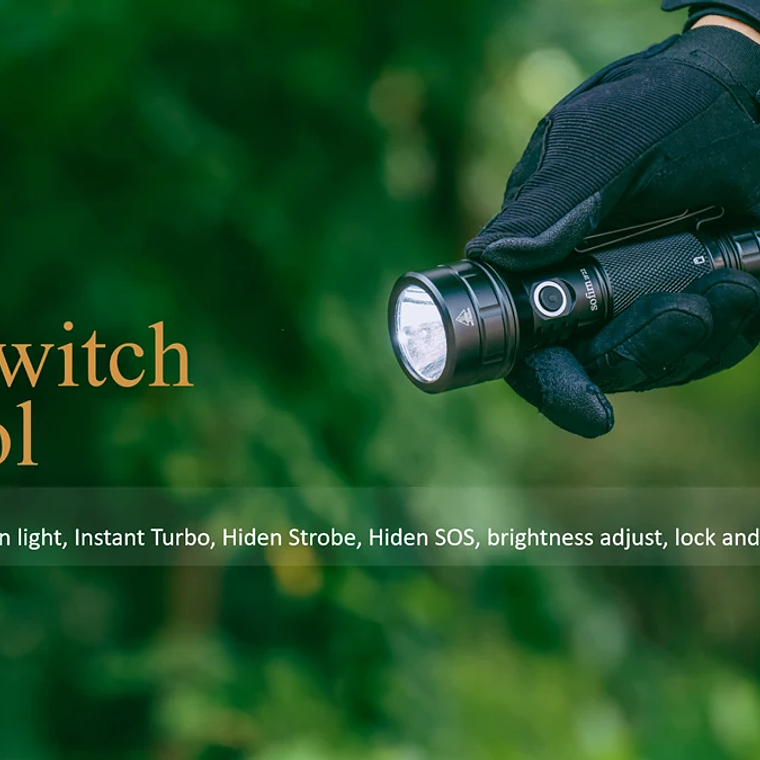 Linterna LED Sofirn IF22A con Óptica TIR de 2100lm, Recargable 21700 USB C, Potente Linterna EDC, Linterna para Exteriores, para Pesca 13