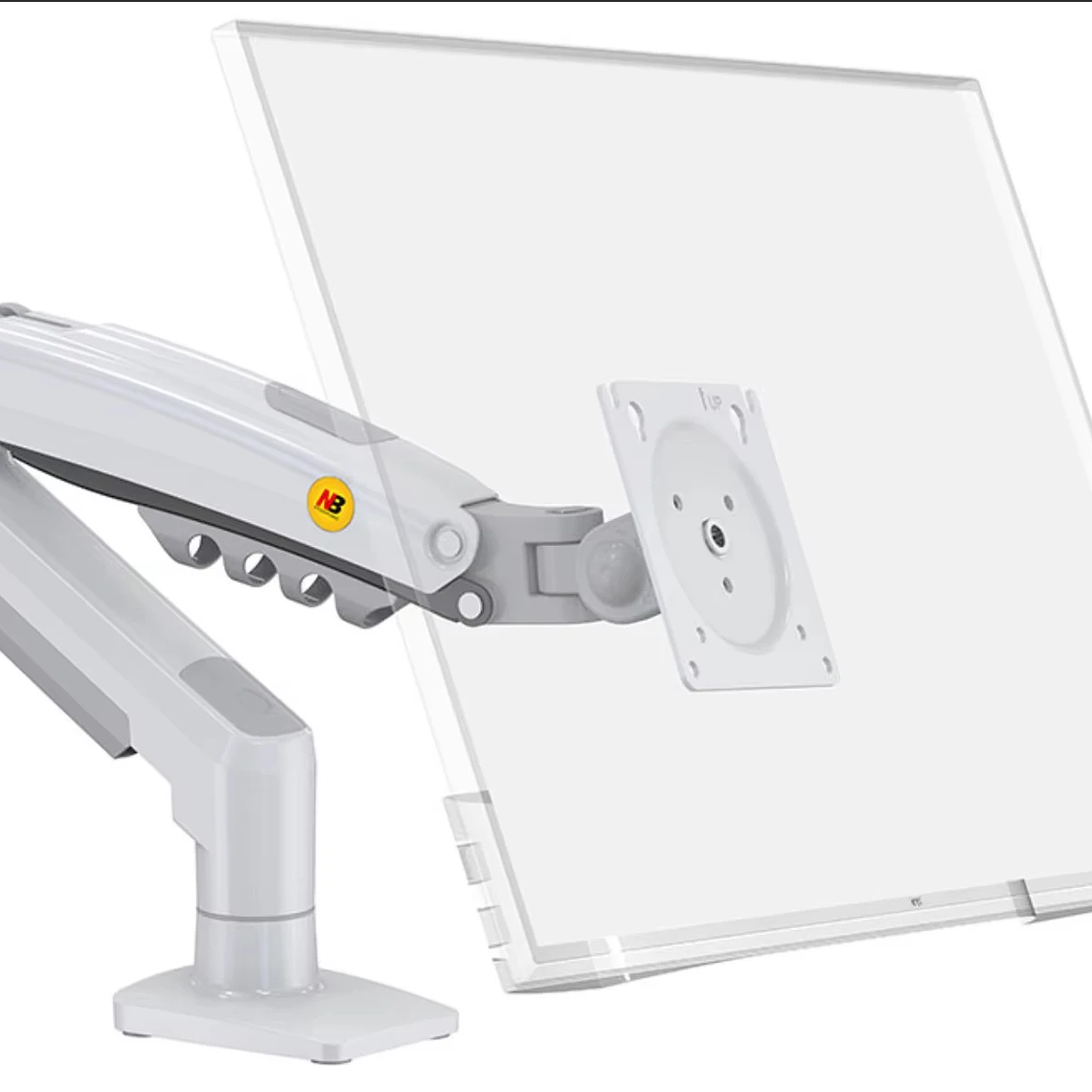 Resorte de Gas F80 de 17-30 pulgadas, soporte de montaje para Monitor LCD LED de escritorio, brazo de soporte de Gas ergonómico, carga de montaje flexible de 2 ~ 9kg 11