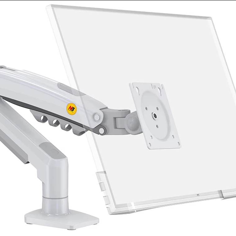 Resorte de Gas F80 de 17-30 pulgadas, soporte de montaje para Monitor LCD LED de escritorio, brazo de soporte de Gas ergonómico, carga de montaje flexible de 2 ~ 9kg 11