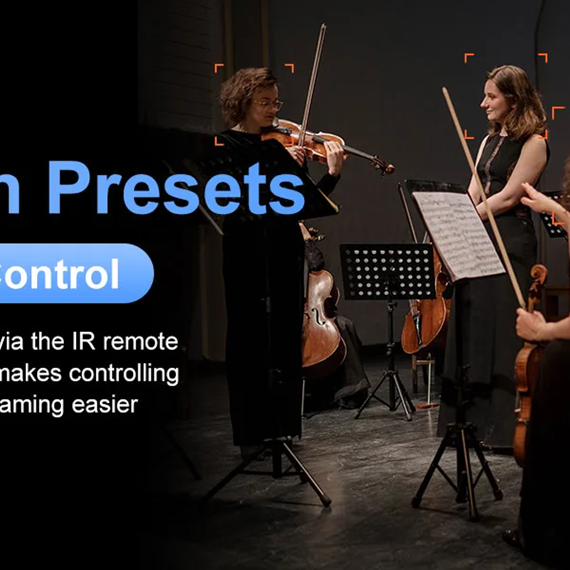 Cámara Runpu 1080p NDI PTZ con Zoom óptico 12/20/30X, seguimiento automático AI, cámara HDMI PTZ, compatible con POE para servicio al vivo de adoración en la iglesia 22