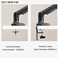 Resorte de Gas F80 de 17-30 pulgadas, soporte de montaje para Monitor LCD LED de escritorio, brazo de soporte de Gas ergonómico, carga de montaje flexible de 2 ~ 9kg - Thumbnail 18