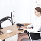 Resorte de Gas F80 de 17-30 pulgadas, soporte de montaje para Monitor LCD LED de escritorio, brazo de soporte de Gas ergonómico, carga de montaje flexible de 2 ~ 9kg - Thumbnail 20