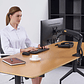 Resorte de Gas F80 de 17-30 pulgadas, soporte de montaje para Monitor LCD LED de escritorio, brazo de soporte de Gas ergonómico, carga de montaje flexible de 2 ~ 9kg - Thumbnail 21