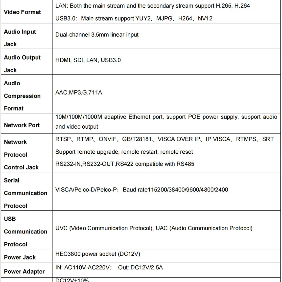 Cámara Runpu 1080p NDI PTZ con Zoom óptico 12/20/30X, seguimiento automático AI, cámara HDMI PTZ, compatible con POE para servicio al vivo de adoración en la iglesia 27
