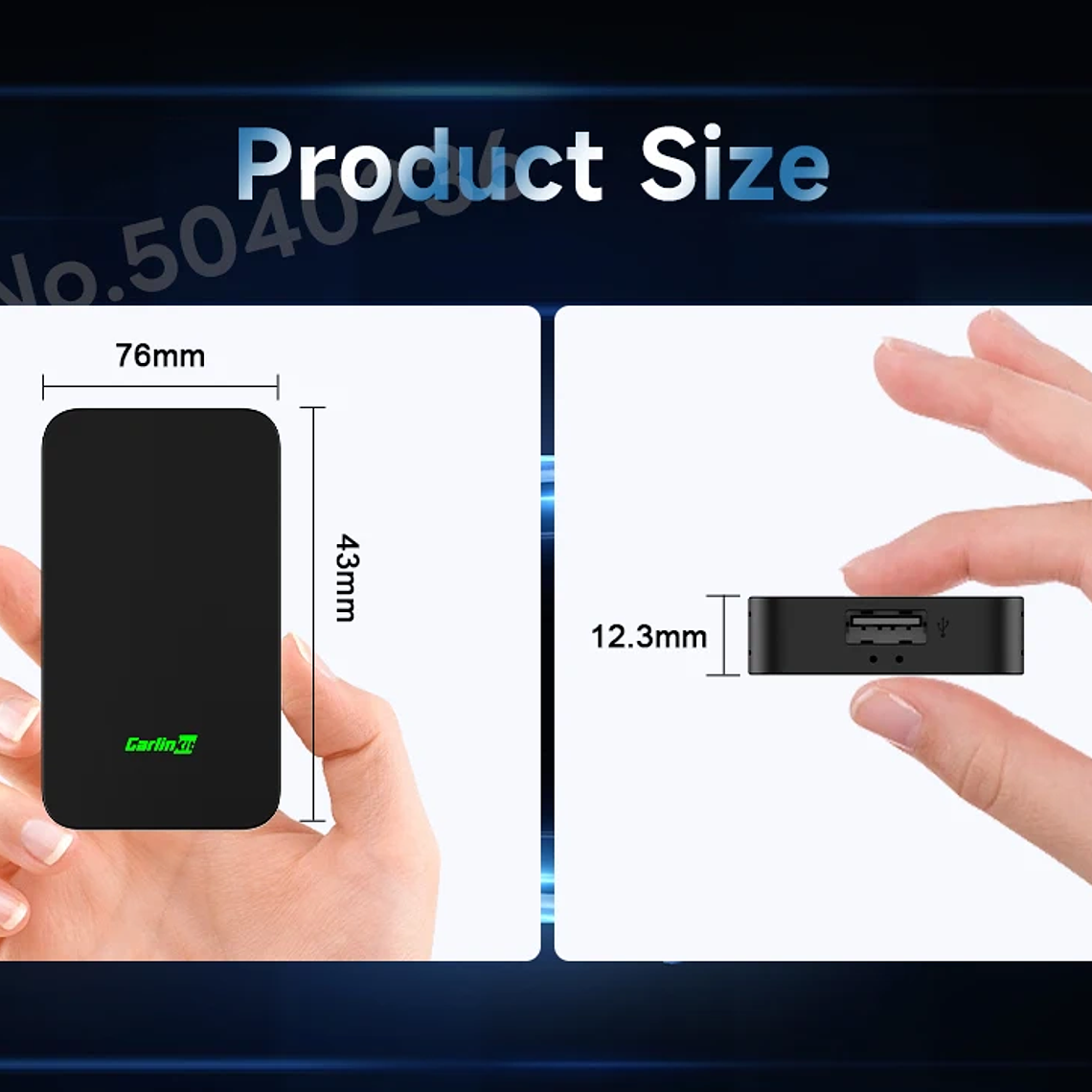 CarlinKit 5,0 inalámbrico Android Auto CarPlay AIBox adaptador inalámbrico Spotify Waze caja de navegación para coche WiFi BT conexión automática inalámbrica 30