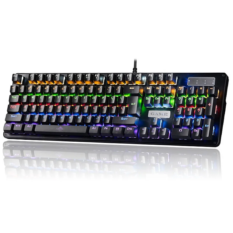Teclado semimecánico Rgb para Gamer, JK-9122 antighosting 1