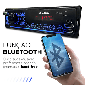 Radio de sonido para coche, Mp3 C, Bluetooth, 2 Usb, Aux Pen Drive