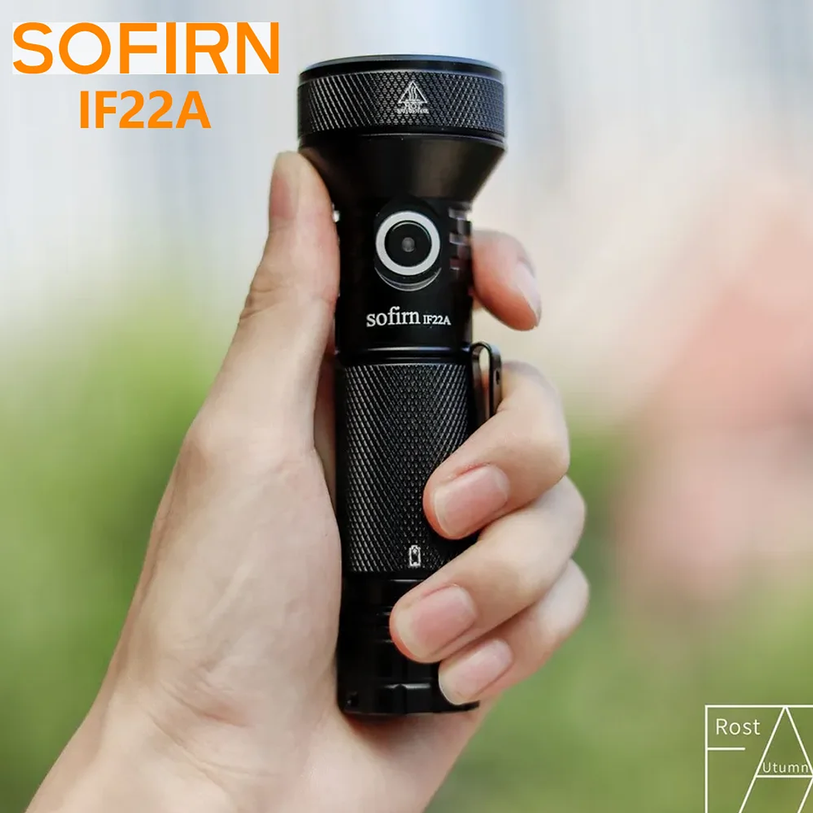 Linterna LED Sofirn IF22A con Óptica TIR de 2100lm, Recargable 21700 USB C, Potente Linterna EDC, Linterna para Exteriores, para Pesca 2