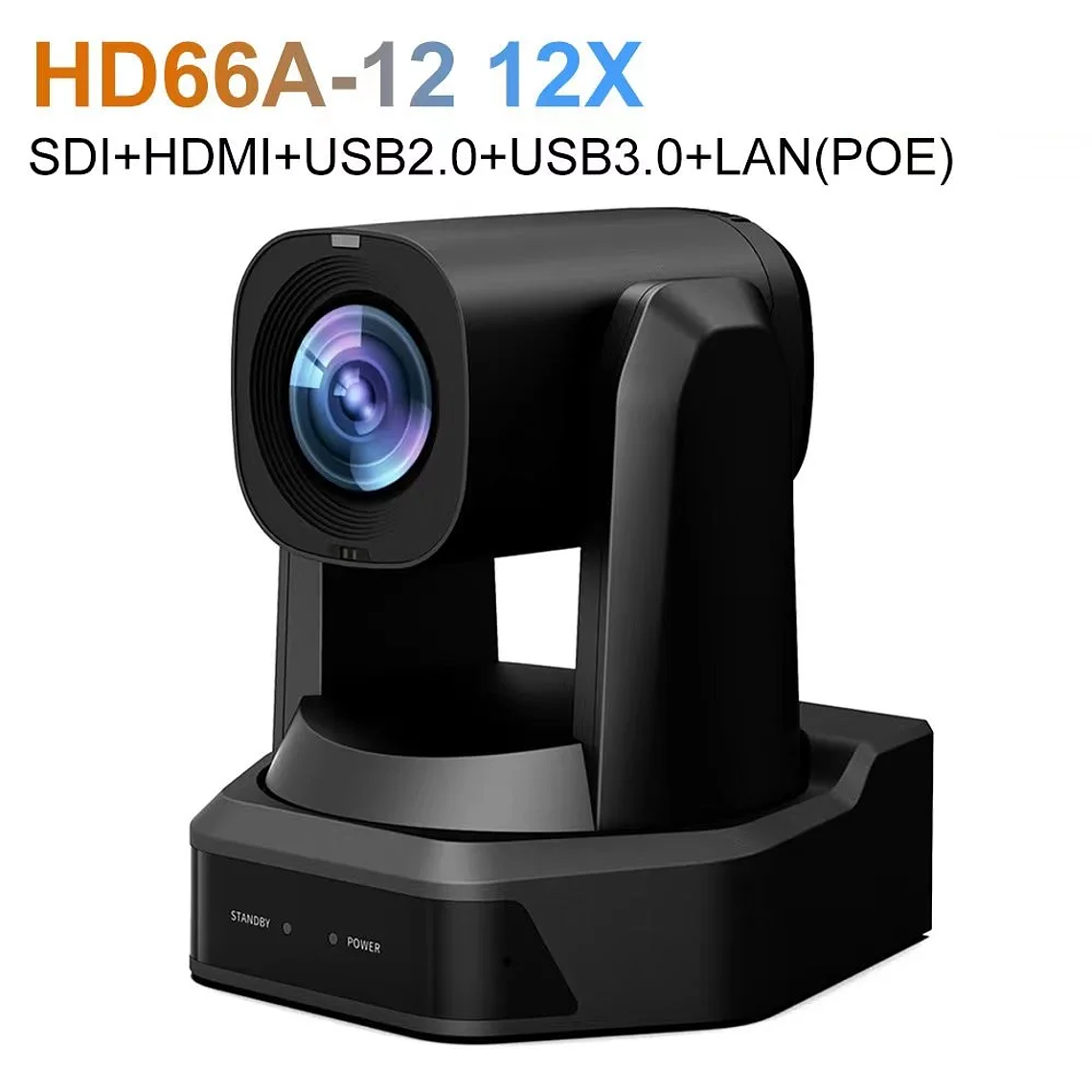 Cámara Runpu 1080p NDI PTZ con Zoom óptico 12/20/30X, seguimiento automático AI, cámara HDMI PTZ, compatible con POE para servicio al vivo de adoración en la iglesia 9