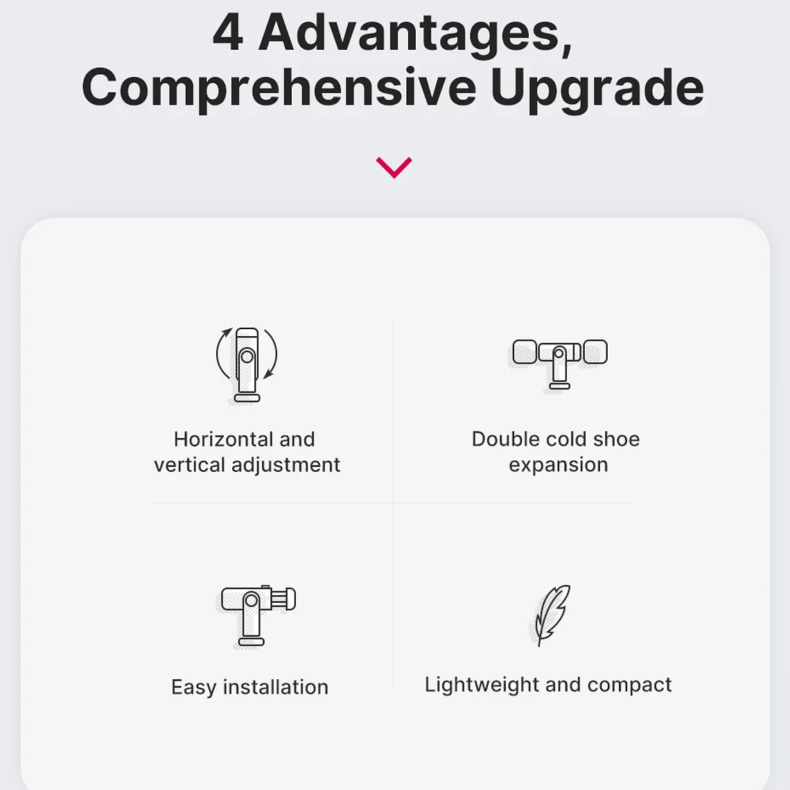 Ulanzi ST-06S soporte de montaje de teléfono de disparo Vertical soporte de Monitor de cámara DSLR abrazadera de montaje de trípode para teléfono inteligente vídeo Vlog 13