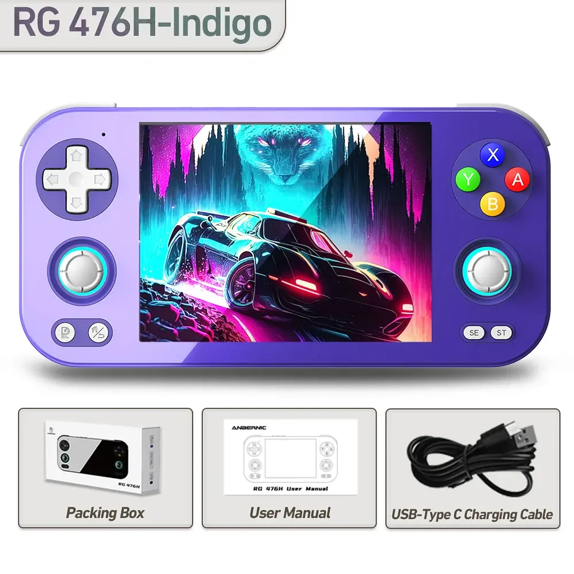 Anbernic RG 476H consola de juegos portátil Retro 4,7 