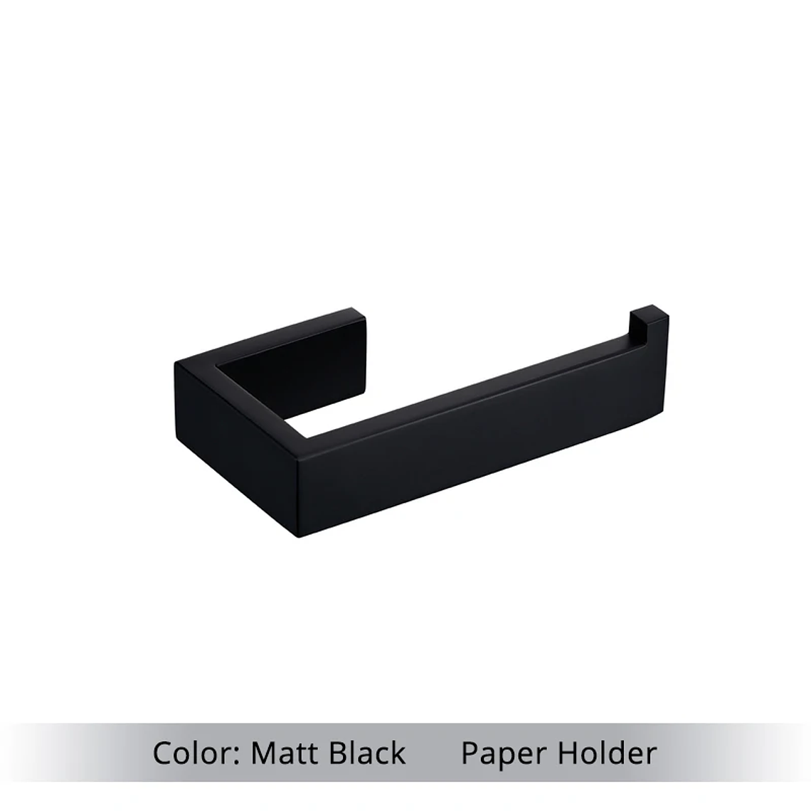 Soporte de papel higiénico con ganchos para toallas, Kit de accesorios para baño, barra de acero inoxidable, montaje de Metal para dormitorio, juegos de herrajes para cocina y baño 7