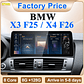 STWEI nuevo ID6 ID7 ID8 UI 12,3 pulgadas sistema Android inalámbrico Carplay AUTO para BMW X3 F25 X4 F26 CIC NBT reproductores de vídeo para coche GPS Navi - Miniatura 1