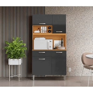 Malva 4 Puertas 1 Cajón Cocina Compacta Aramobile