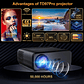 Proyector ThundeaL Full Auto HD 1080P WiFi 6 Android TD97 Pro TD97Pro Proyector Video Película en casa IOS Teléfono inteligente Proyector de TV 3D - Miniatura 4