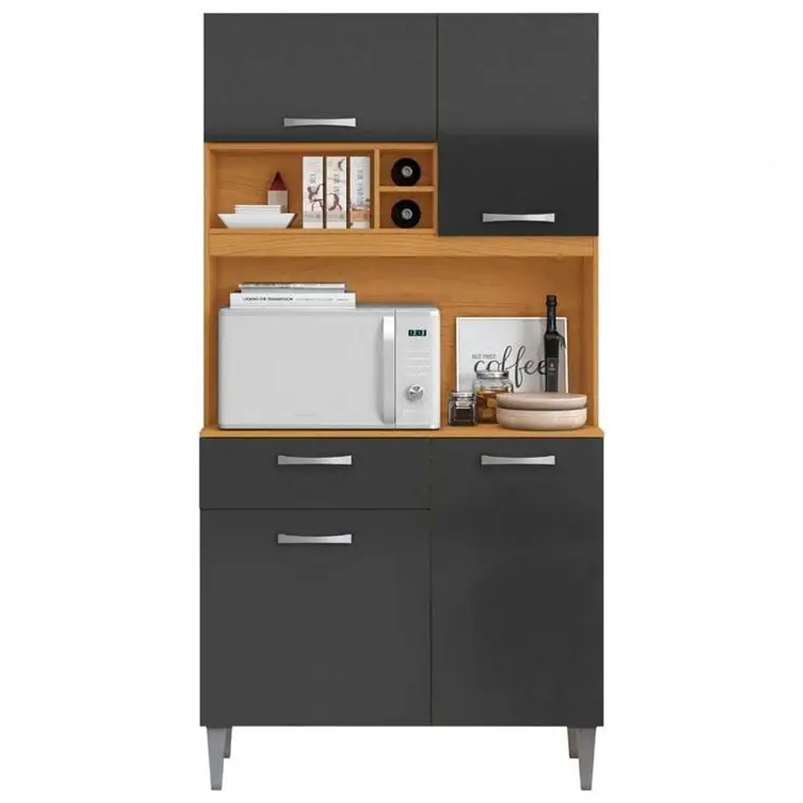 Malva 4 Puertas 1 Cajón Cocina Compacta Aramobile 4