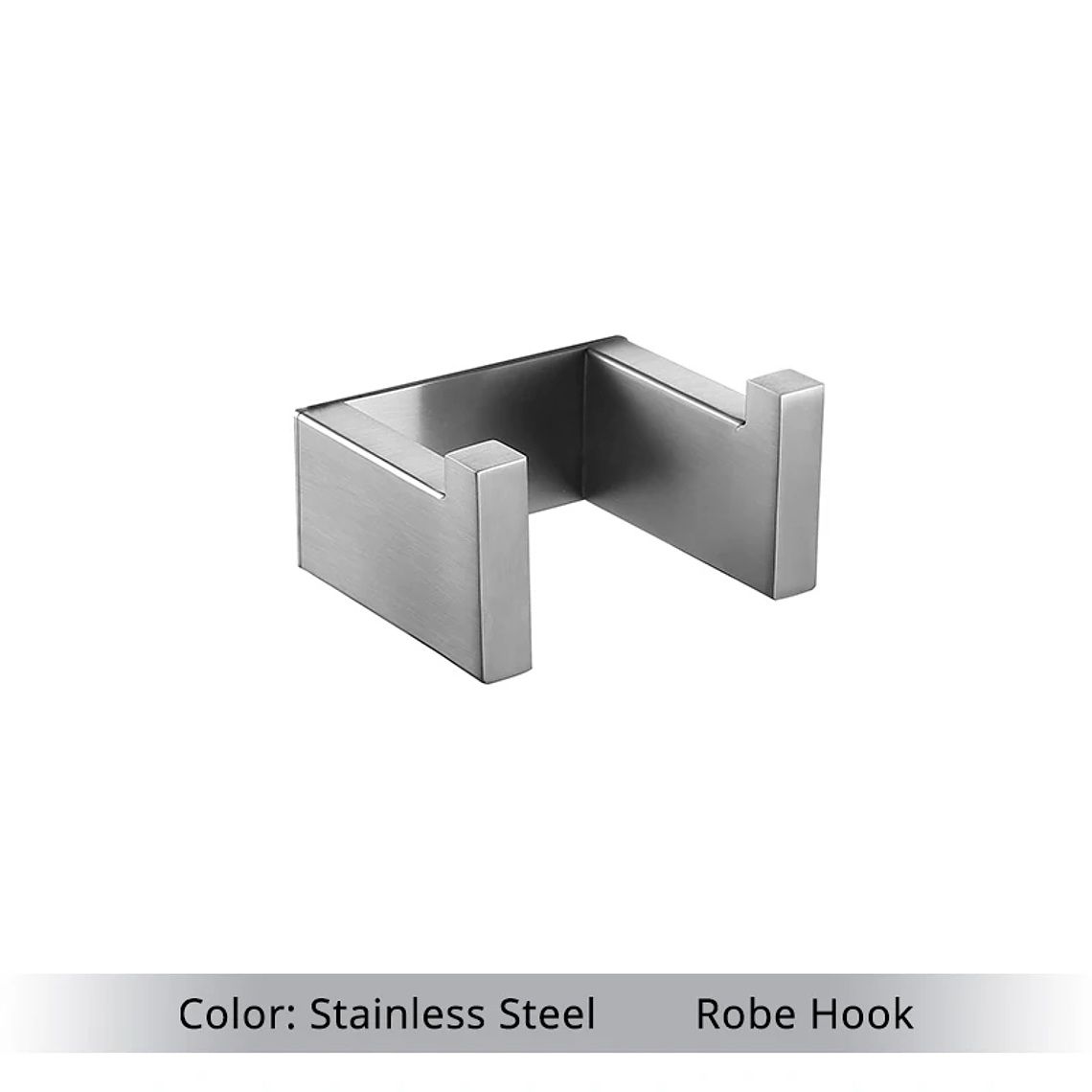 Soporte de papel higiénico con ganchos para toallas, Kit de accesorios para baño, barra de acero inoxidable, montaje de Metal para dormitorio, juegos de herrajes para cocina y baño 12