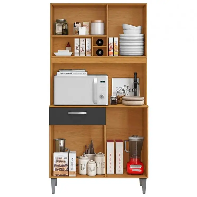 Malva 4 Puertas 1 Cajón Cocina Compacta Aramobile 5