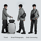 Ulanzi AB02 TAI bolso bandolera para exteriores, bolsa de fotografía de 9L, bolso informal de transporte de gran capacidad para accesorios de lentes de cámara - Miniatura 9