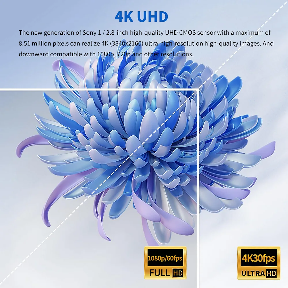 Cámara PTZ NDI Runpu 4K30fps con Zoom Óptico 20X, Seguimiento por IA, HDMI, LAN, POE, para Transmisión en Vivo, Videoconferencias y Sistemas de Video 13