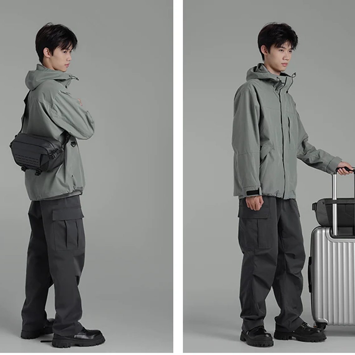 Ulanzi AB02 TAI bolso bandolera para exteriores, bolsa de fotografía de 9L, bolso informal de transporte de gran capacidad para accesorios de lentes de cámara 21