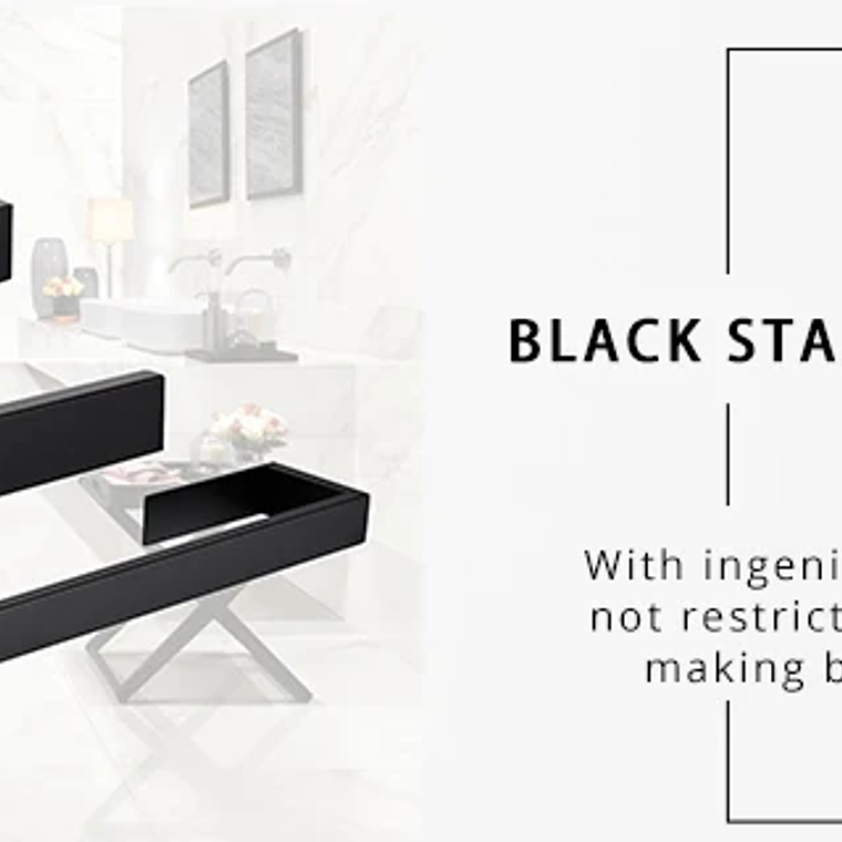 Soporte de papel higiénico con ganchos para toallas, Kit de accesorios para baño, barra de acero inoxidable, montaje de Metal para dormitorio, juegos de herrajes para cocina y baño 30