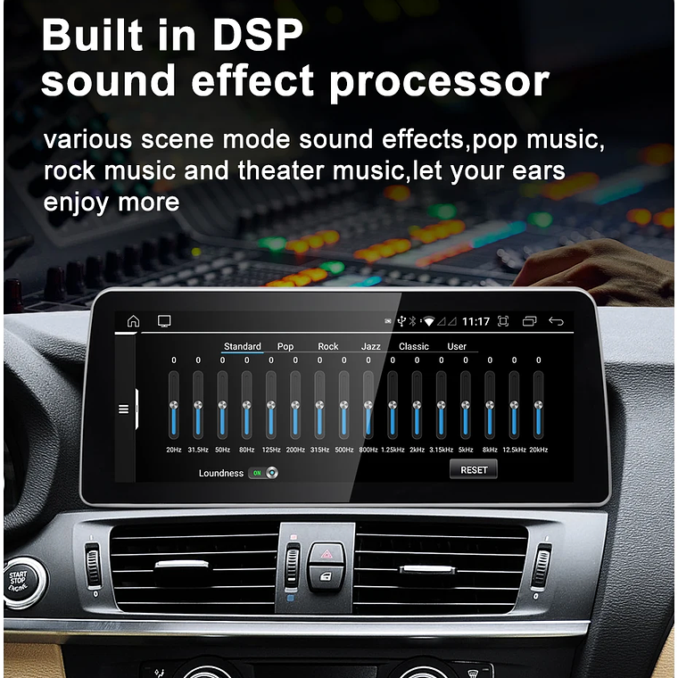 STWEI nuevo ID6 ID7 ID8 UI 12,3 pulgadas sistema Android inalámbrico Carplay AUTO para BMW X3 F25 X4 F26 CIC NBT reproductores de vídeo para coche GPS Navi 21