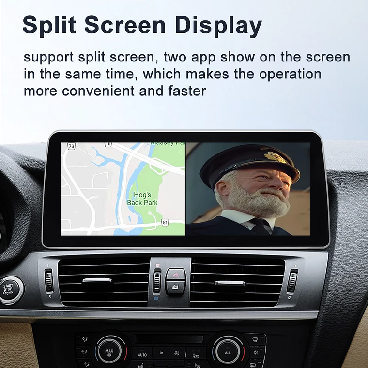 STWEI nuevo ID6 ID7 ID8 UI 12,3 pulgadas sistema Android inalámbrico Carplay AUTO para BMW X3 F25 X4 F26 CIC NBT reproductores de vídeo para coche GPS Navi 26