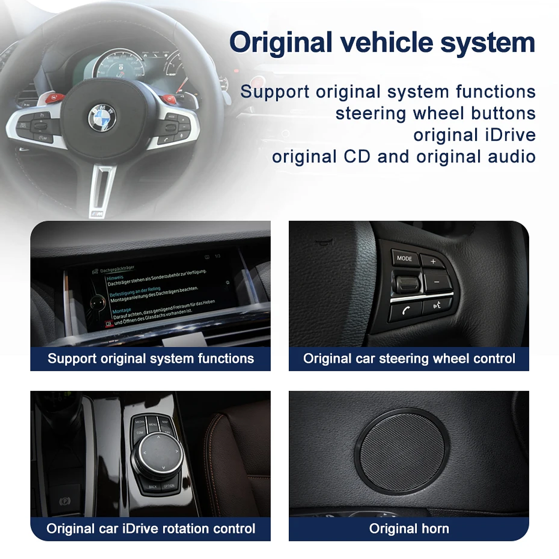 STWEI nuevo ID6 ID7 ID8 UI 12,3 pulgadas sistema Android inalámbrico Carplay AUTO para BMW X3 F25 X4 F26 CIC NBT reproductores de vídeo para coche GPS Navi 28