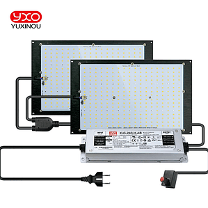 120W 240W Sam-ng LM301h Quantum LED lámpara de tablero de luz de cultivo IR UV fitoamplificador de espectro completo para plantas hidropónicas controlador MeanWell