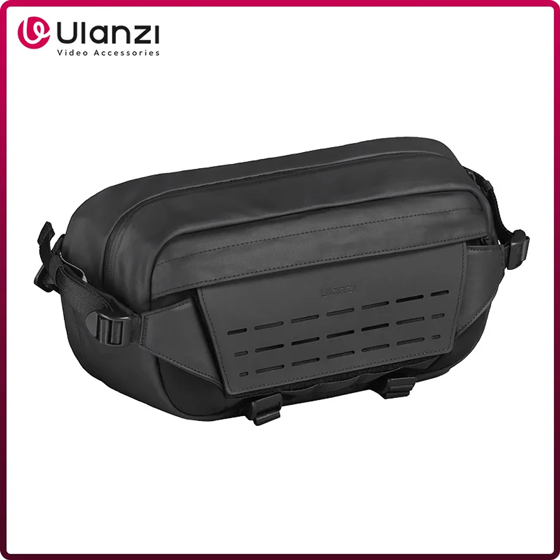 Ulanzi AB02 TAI bolso bandolera para exteriores, bolsa de fotografía de 9L, bolso informal de transporte de gran capacidad para accesorios de lentes de cámara 1