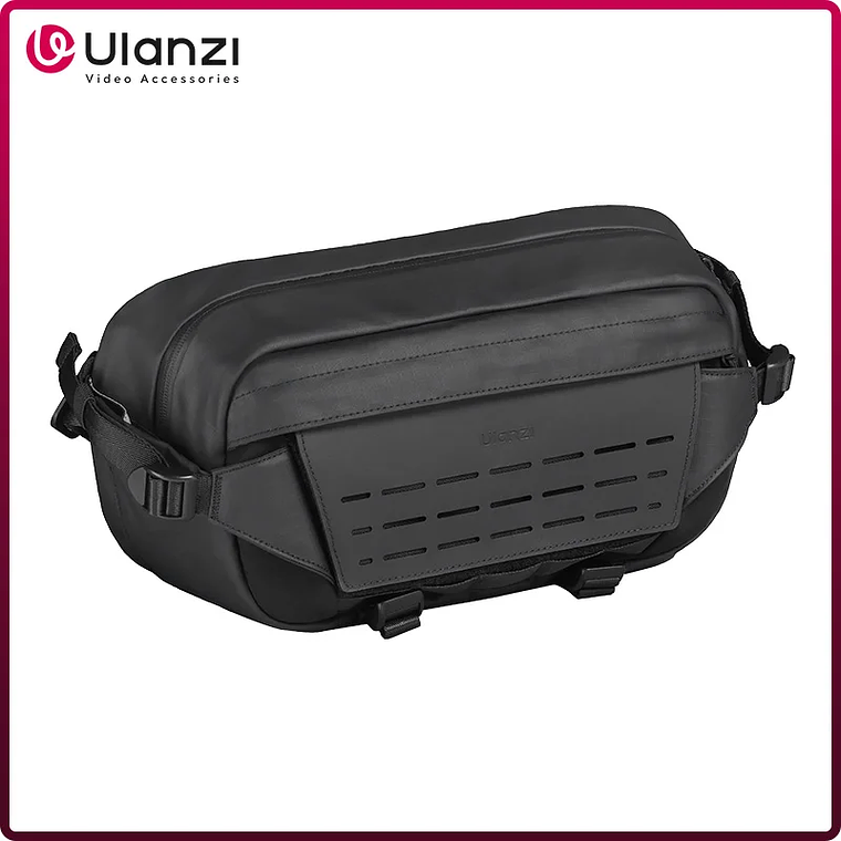 Ulanzi AB02 TAI bolso bandolera para exteriores, bolsa de fotografía de 9L, bolso informal de transporte de gran capacidad para accesorios de lentes de cámara 1