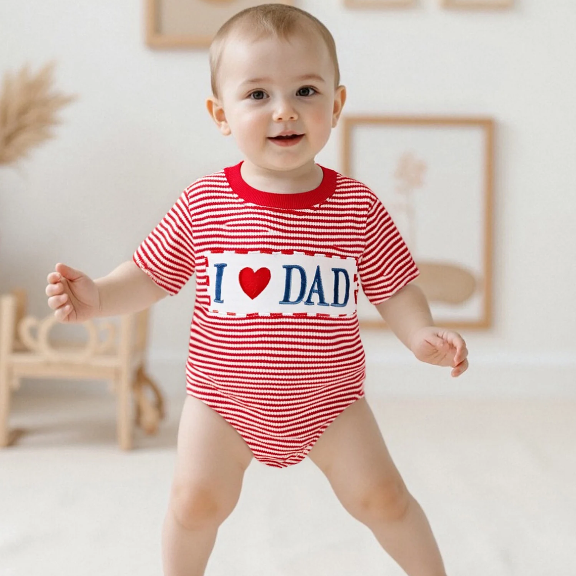 Mamelucos unisex para bebés con lindo estampado animal y detalle de volantes, cuello redondo, manga corta, ropa de verano, monos para recién nacidos 4